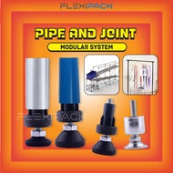 Adjuster Foot Cup PVC Lean Tube Metal Pipe Connector Pipe Fittings Metal