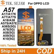 TEK.SEJAM Original LCD For OPPO A17 A17K A57 A18 A77S A57S  LCD Display Screen Assembly Replacement