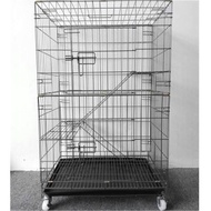 SANGKAR KUCING 2 TINGKAT PLATFORM LEBAR (6230AC)