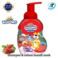 kodomo samphoo dan sabun anak // kodomo body shower 250ml