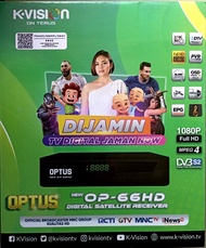 Satellite Receiver OPTUS OP66HD Paket GOL dan TV Nasional Gratis dan RCTI group gratis selama 1 tahu