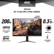 AOC 27G4H Full HD 27" 200HZ 0.3MS FAST IPS ADAPTIVE-SYNC HDR10 FLICKER FREE GAMING MONITOR AOC Monit
