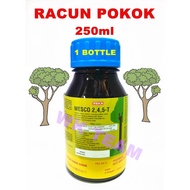 [ 250ml / 1-bottle ] - WESCO 2,4,5 T Ubat RACUN Pokok / Tree Trees Plants Poison control 树木 树