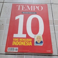 buku majalah edisi tempo khusus toko pilihan.edisi 25-31 Desember 2006