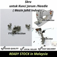 Skru Jarum /skru needle untuk Mesin Jahit Lurus / Mesin highspeed / mesin industri