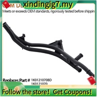 【】Car Cooling Water Tube Off Hose From Coolant Tank for  CC     1K0 121 070 BD 1K0121070BD