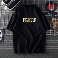 FIGHTER POPCLOSET XS-3XL TSHIRT WOMAN T SHIRT MEN BAJU T SHIRT PEREMPUAN COTTON T SHIRT LELAKI PLUS 