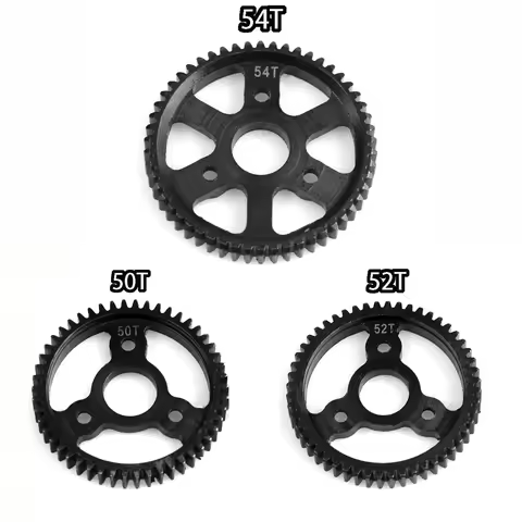 RS RC 0.8M 32P 50T 52T 53T 54T Hardened Steel Spur Gear for 1/10 RC CarTraxxas Slash 4x4 VXL Stamped