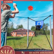 [Gedon] Trampoline Basketball Hoop Basketball Stand Basketball Goal Heavy Duty for Dipping Trampoline Attachment Accessories for Kids Adults
