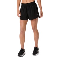 ASICS : 2012D151.001 ASICS SILVER 4IN SHORT WOMEN RUNNING ผู้หญิง กางเกงขาสั้น ของแท้  PERFORMANCE B