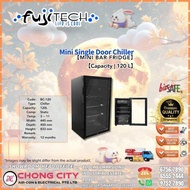 Bar Fridge-BC-120-Mini Single Door Chiller-2024-New Model【Fujitech】(Display Set)