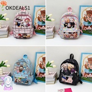 DEALSHOP Labubu Children's Backpack, POP MART School Bags