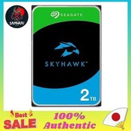 Seagate SkyHawk 3.5 inch 2TB Internal Hard Disk HDD CMR 6Gb/s 256MB 5400rpm Network Surveillance Camera Video Recorder ST2000VX017 Shipped directly from Fukuoka Japan