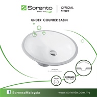 Sorento 47cm Round Under Counter Art Basin SRTWB7518 Ceramic made full glaze basin tandas 台下盆 bathro