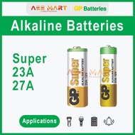 (Original) GP 23A / 27A 12V Super High Voltage Alkaline Battery (1 / 5pcs) Remote Control Batteries Autogate Bateri 遥控电池