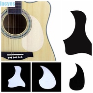 LACYES Transparent Acoustic Guitar Pickguard, Water-shaped Self Adhesive Transparent Guitar Guard, Replacement Black Anti-scratch Anti-Scratch Classical Guard Plate