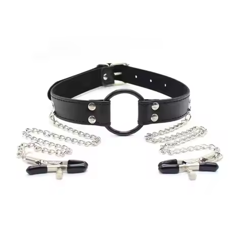 BDSM Bondage Restraints 1Pcs Odorless Silicone Ball Gag Mouth Plug for Adult Couples Intimate