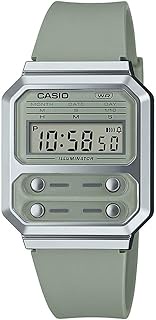 Vintage A100WEF-3AEF Unisex Resin Watch, strip