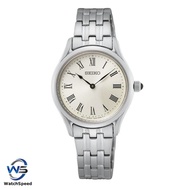 Seiko SWR069 SWR069P SWR069P1 Dress Sapphire Crystal Stainless Steel Womens Watch