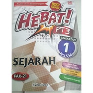HEBAT Buku Latihan Sejarah Tingkatan 1 Dskp baharu KSSM Pelangi