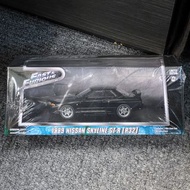 全新 未開封 Greenlight 1/43 1989 Nissan Skyline GT-R GTR R32 Fast & Furious 7