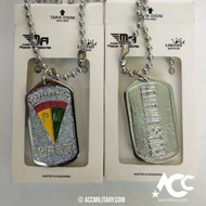 Military Police Logo Necklace - PM Dog Necklace Men's NecklaceTAG Custom NecklaceWanita Symbol Neckl