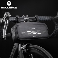 ROCKBROS MTB กระเป๋าจักรยานเสือหมอบขี่จักรยานกรอบแฮนด์กระเป๋ากันน้ำตะกร้ามัลติฟังก์ชั่นอุปกรณ์จักรยานสกู๊ตเตอร์