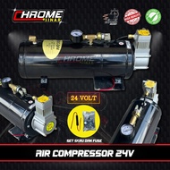 Universal truck/lorry - air horn Compressor 24V