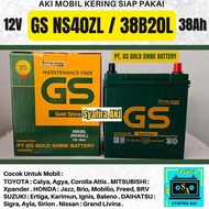 R Car Battery Agya, Ayla, Calya, Sigra, Sirion Gs Mf Ns40Zl Accu Dry