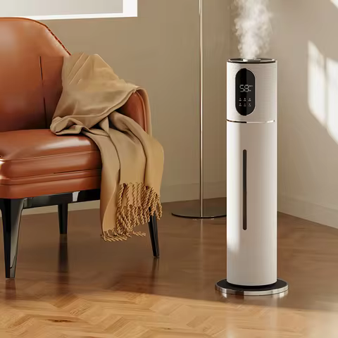 2025 New 8L Home Floor Humidifier Mother-Infant Mute One-Button Sleep Mode Intelligent Constant Humi