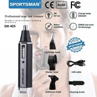 trimmer shaver nose trimmer beard trimmer nose hair trimmer SPORTSMAN SM-405 Electric Nose Shaver Ey
