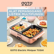Goto Toshi Minipan Pot Alat Panggangan Grill Pan Bbq 2in1