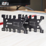 Tenon Gauge Push Handle Backer Auxiliary Tool Tenon Auxiliary Tool QCMC