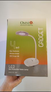 OMNI  USB充電 無線護眼 檯燈 枱燈 GADGET LED Wireless Eye 4 in 1 Protection Table Lamp