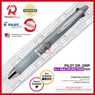 Pilot Dr. Grip Multifunction Pen with Pencil (4+1) - 0.5mm (EF) - Sage Green / Dr Grip / {ORIGINAL} 