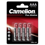 Camelion 4粒卡裝 AAA Plus 高容量鹼性電池 (1150mAh)