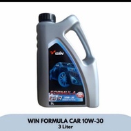 Oli Win Formula Car 10W30 Api SL (3L)/Pelumas Mesin Bensin Win 10W-30/10-W30 (3 Liter)
