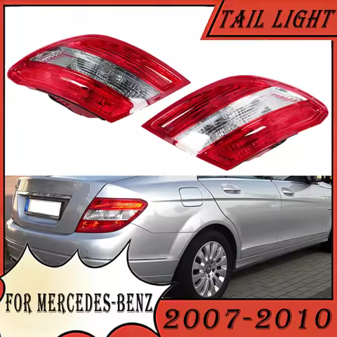 Rear Tail Light Taillight For Mercedes-Benz W204 C180 C200 C220 C260 C280 C300 2007-2010 Brake Light