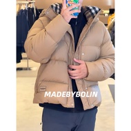 Goose Down Goose Down Jacket Sleeve Hooded Down Jacket Men Women Down Jacket