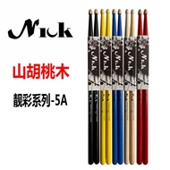 NICK Hickory 5A Drumsticks Beautiful Color Series Drumsticks 7A Drumsticks Snorkel Hammer Entry Elec