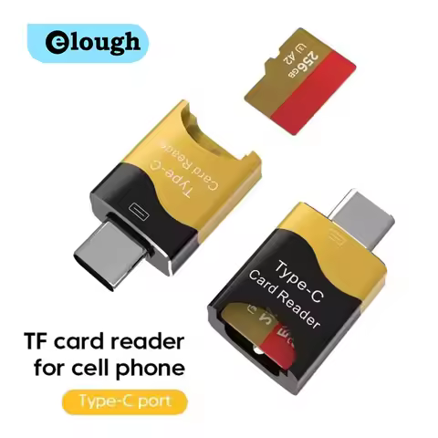Mini Type C TF Card Reader Type C To TF Memory Card Reader Fast Transfer OTG Card Reader For PC Lapt