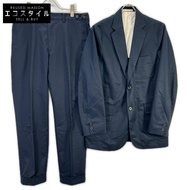 BEAMS PLUS 23SS 海軍藍 80/3 斜紋布 3B 夾克/褲子套裝 L [二手]