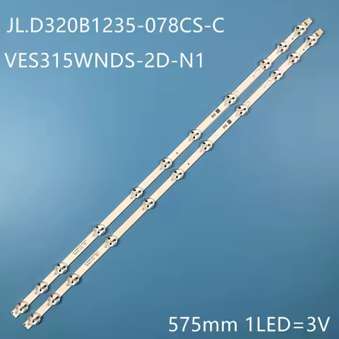 LED strip for Vestel 32inch REV0.2 TIS-4A JL.D320B1235-078CS-C 32" NDV REV1.1 2014.02.28 Telefunken 