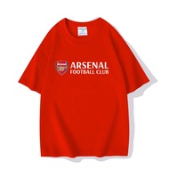 Arsenal football team fan jersey short sleeved T-shirt men's and women's pure cotton half sleeved ch