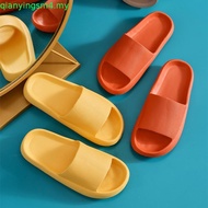 UTUNE 4.5CM Thick Sole Slippers for Men Soft Platform Home Shoes Men Outdoor Summer EVA Non-slip