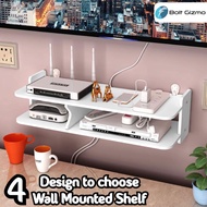 Wifi Router Wall Rack Shelf Modem Holder Space Saving Shelf TV Rack Box Android Box cooling Astro Remote Rack Organize