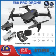 🎉 New arrivals 🎉 ❅[READY STOCK]  E88 Pro Drone With Free Storage Bag Dual Camera Drone With Equipped