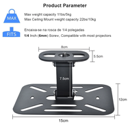 Projector Bracket Universal Ceiling Mount Stand Desk Table Holder for Xiaomi XGIMI Halo H6 LCD Proje