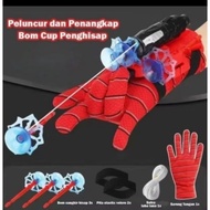 Spiderman Shooter Spider Web Kids Gloves Toys Superhero Kids