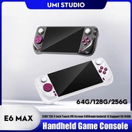 E6 MAX Retro Video Game Console 1280*720 5 Inch Touch IPS Screen 5000mah Andorid 13 Support 5G Wifi6